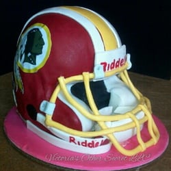 Victoria’s Other Secret - One of the favorites home team helmet cake