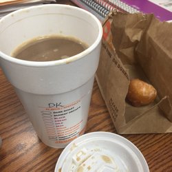 Dunkin' - Medium watery dunkaccino, not even full.