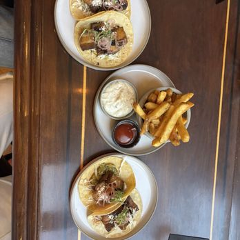 Diva At the Met - Pork belly Tacos & truffle fries - Seafood Near Me - Vancouver, British Columbia