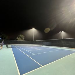 Tennis court at Pharr Tennis court at Pharr