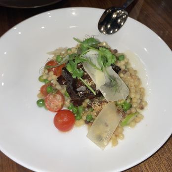 Americano - BRAISED WAGYU BEEF CHEEKS - what a delightful plate. The beef cheek was cooked so perfectly, I wish i had ordered it as my main too. - Italian Near Me - Scottsdale, Arizona