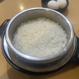 Hot stone rice