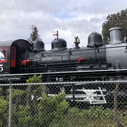 Southern Pacific Railroad Steam Locomotive