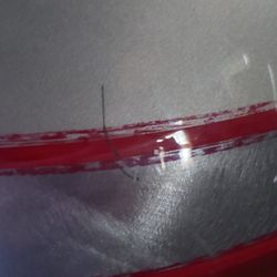 Kt Cycles - Took pics of all paint before bringing bike to shop . This scratch happened at there shop . Bikes now running like crap to top it off .