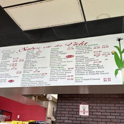 Sabor De La Vida - Menu