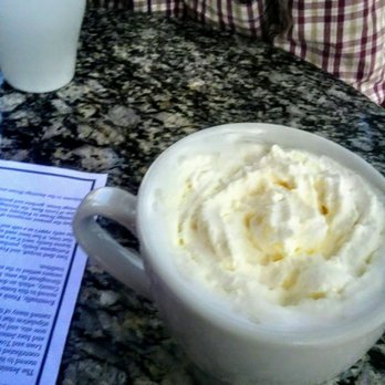 Jennings House Eatery - White chocolate hot chocolate and house coffee - Breakfast & Brunch Near Me - San Diego, California