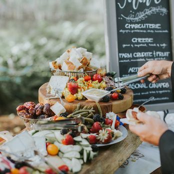 White Pepper - Still dreaming of the charcuterie spread they prepared! Photo: Hazelwood Photography - Caterers Near Me - Portland, Oregon
