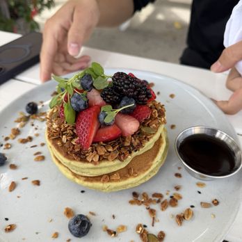Blueys Mar Vista - Sweet Squash Pancakespancakes - Breakfast & Brunch Near Me - Los Angeles, California