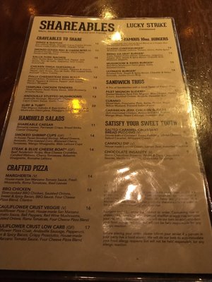 Menu photo 6 Lucky Strike Orange Orange, CA Menu photo 6 Lucky Strike Orange Orange, CA
