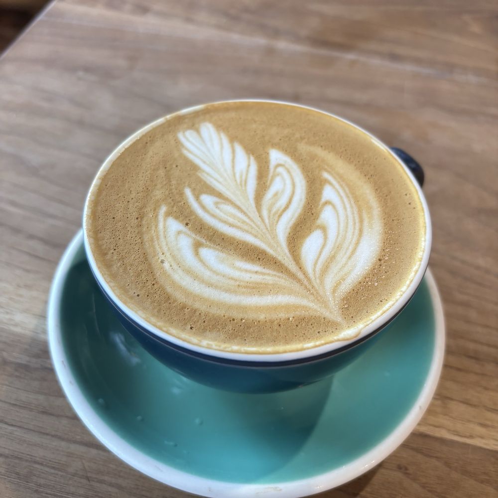 Cafe Blue - Whole milk flat white - Coffee & Tea Near Me - Bellingham, Washington Cafe Blue - Whole milk flat white - Coffee & Tea Near Me - Bellingham, Washington