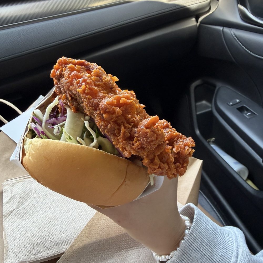 Szechuan Hot Chicken Sando Szechuan Hot Chicken Sando