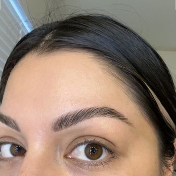 Vegan And Boujee - My brows are so stubborn, after my lami I was obsessed!!! The fullness was givinggg - Hair Salons Near Me - Glendora, California