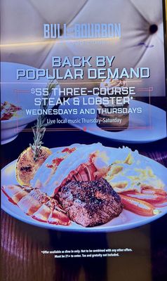 Bull & Bourbon Steakhouse by null