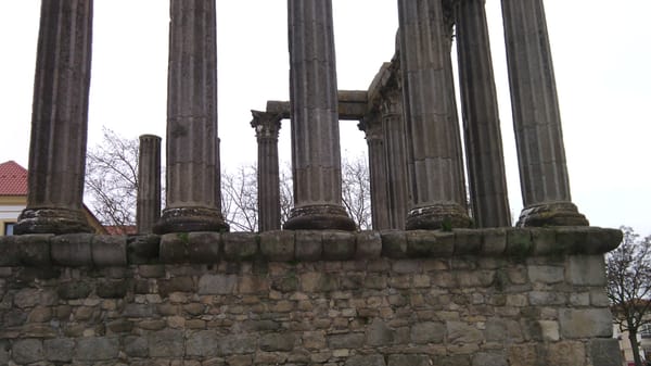 Roman Temple of Évora by null