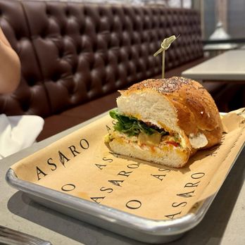 Asaro Bakery & Cafe - Not So Classic Breakfast Sandwich - Cafes Near Me - Cambridge, Massachusetts