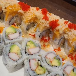 Pokemon roll (special) and California roll