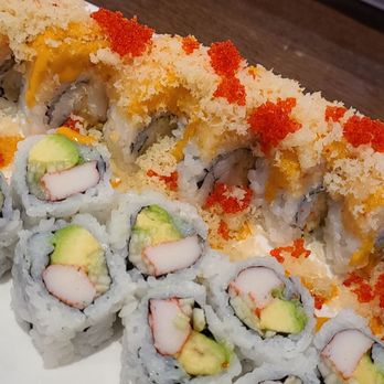 Kumo Asian Bistro - Pokemon roll (special) and California roll - Japanese Near Me - Alexandria, Virginia