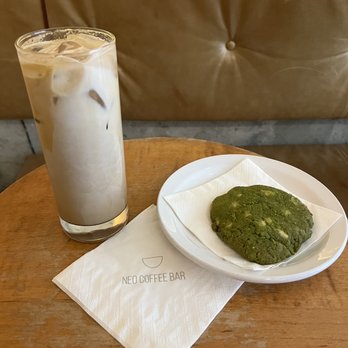 NEO COFFEE BAR FREDERICK X KING - Matcha cookie and vanilla latte - Coffee & Tea Near Me - Toronto, Ontario NEO COFFEE BAR FREDERICK X KING - Matcha cookie and vanilla latte - Coffee & Tea Near Me - Toronto, Ontario