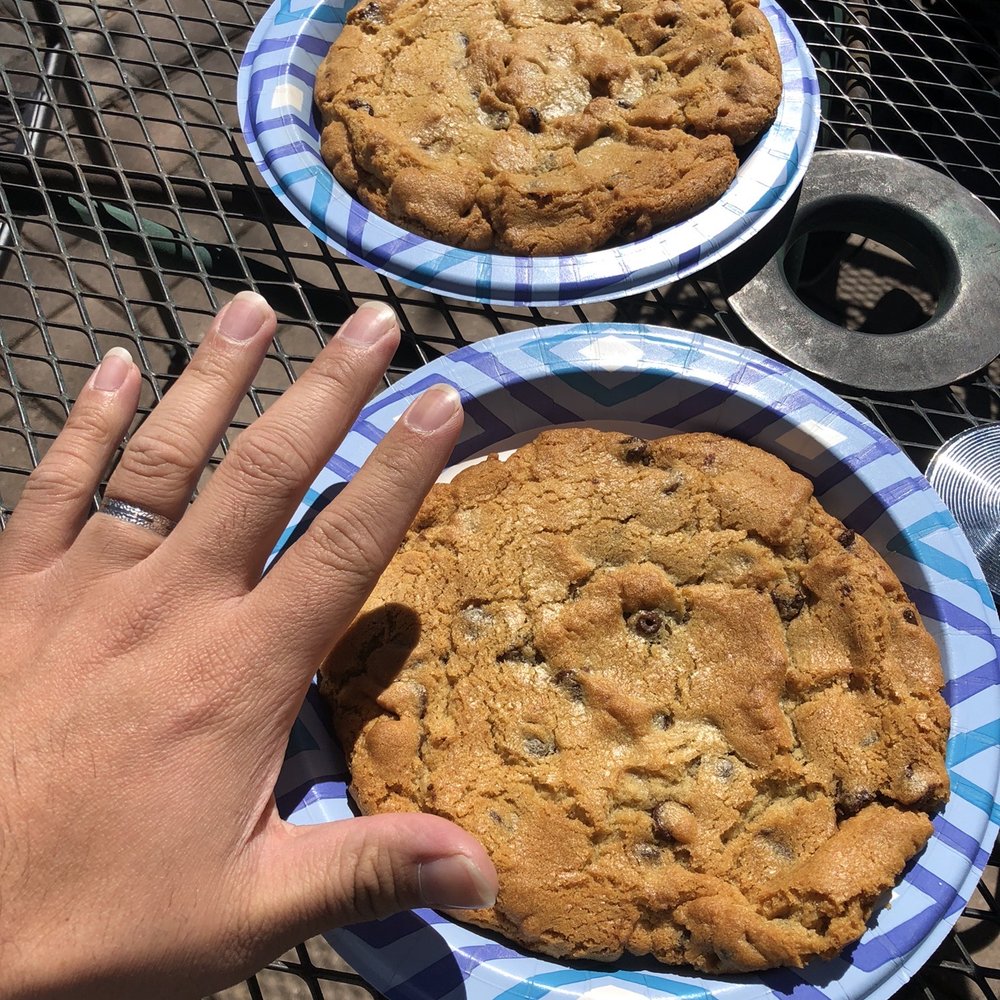 Mt Lemmon Cookie Cabin - Huge cookie!! - Pizza Near Me - Mount Lemmon, Arizona