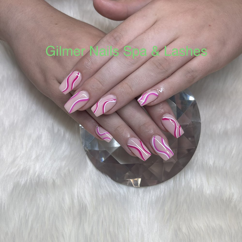 Gilmer Nails Spa and Lashes Logo