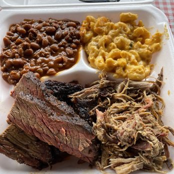 Devil's BBQ - Brisket pulled pork, beans and Mac and cheese - Barbeque Near Me - Brookville, Pennsylvania