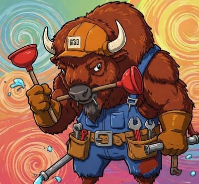 Bison Plumbing Solutions Logo