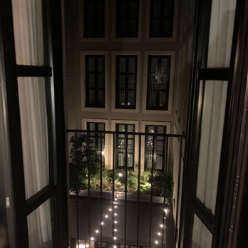 The Wittmore - Doors to our room opened at night to the courtyard. Beautiful - Hotels Near Me - Barcelona, B