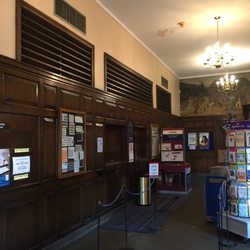 US Post Office - Post office interior.