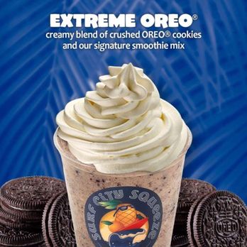 Surf City Squeeze - a cup of ice cream and cookies - Juice Bars & Smoothies Near Me - Palm Desert, California Surf City Squeeze - a cup of ice cream and cookies - Juice Bars & Smoothies Near Me - Palm Desert, California