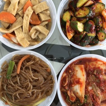 Sung Won - Side dishes - all tasted amazing - Korean Near Me - Unionville, Ontario