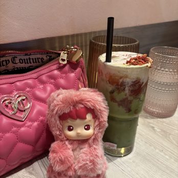 Quiero Brunch - Iced Strawberry Matcha Latte - Mexican Near Me - Temecula, California