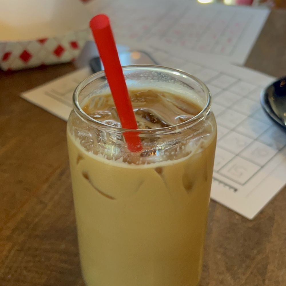 Cafe Big Mug - Iced latte! - Coffee & Tea Near Me - Santa Clara, California