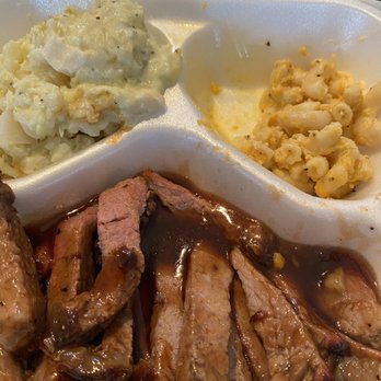 Dad's BBQ - Tri tip in mild sauce Potato salad Mac n cheese - Barbeque Near Me - Antioch, California