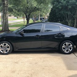 Bay Side Tint - Driver and passenger windows tinted!