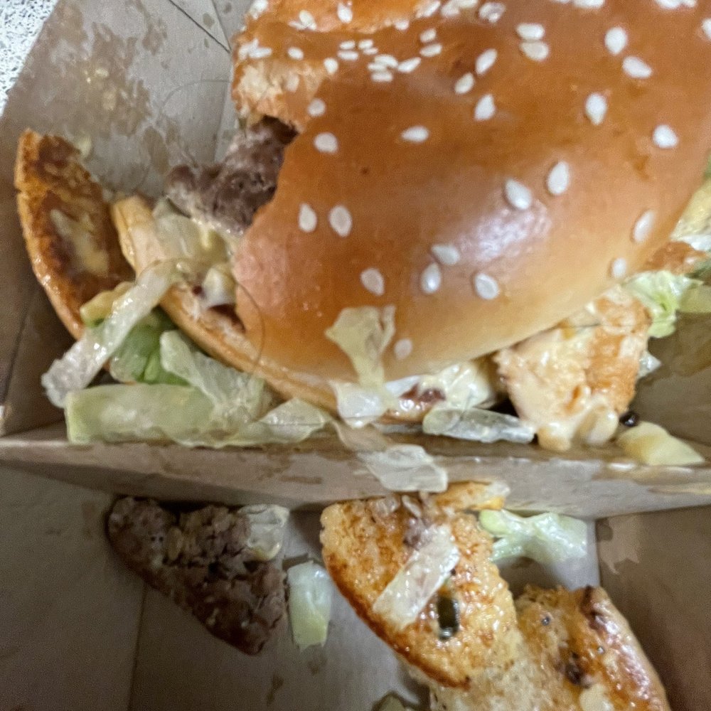 McDonalds - Big Mac with hair - Fast Food Near Me - Roseville, California McDonalds - Big Mac with hair - Fast Food Near Me - Roseville, California