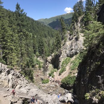 Donut Falls - Hiking Near Me - Salt Lake City, Utah Donut Falls - Hiking Near Me - Salt Lake City, Utah