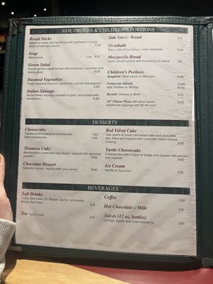 Menu photo 3 Sorrento's Anchorage, AK