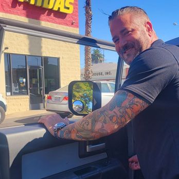 Midas - Albila is vp of midas and fixed my door..for fun! - Tires Near Me - Los Angeles, California