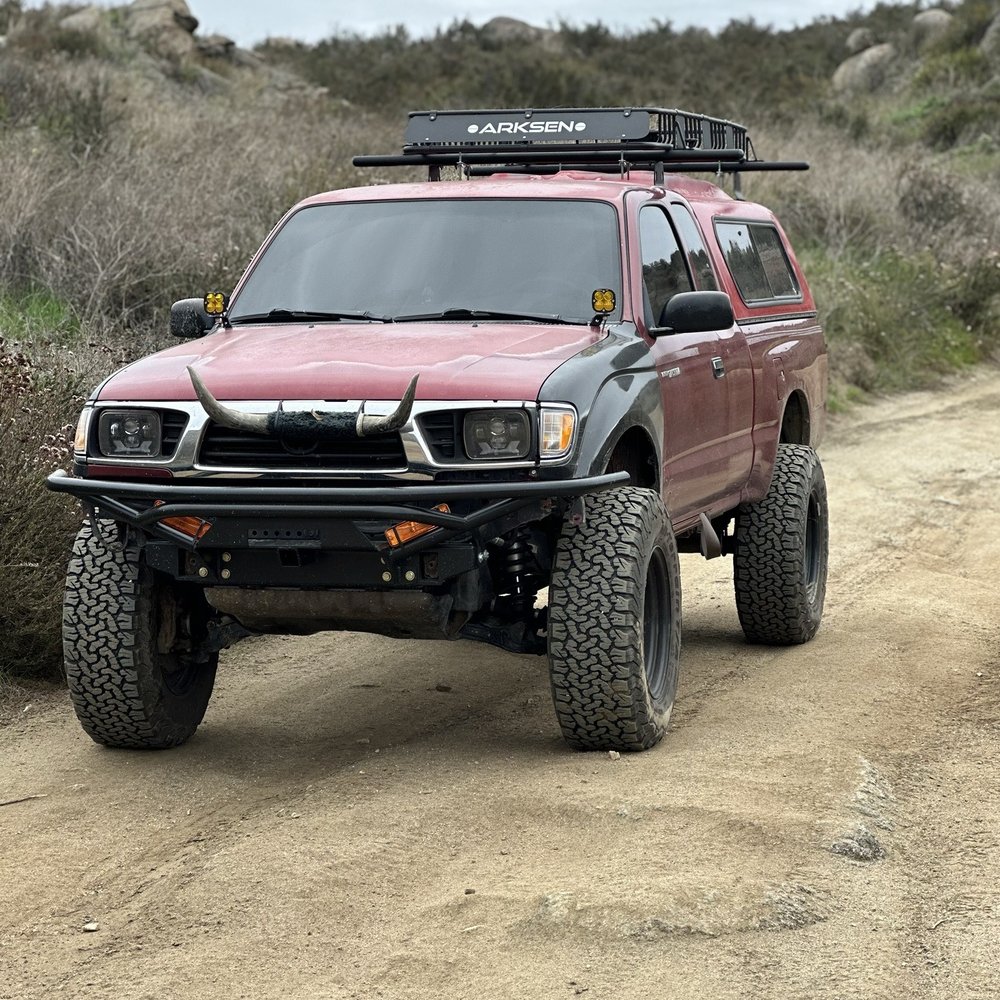 Temecula Valley Powder Coating - 96 Tacoma with powder coated bumper - Powder Coating Near Me - Temecula, California Temecula Valley Powder Coating - 96 Tacoma with powder coated bumper - Powder Coating Near Me - Temecula, California