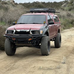 Temecula Valley Powder Coating - 96 Tacoma with powder coated bumper