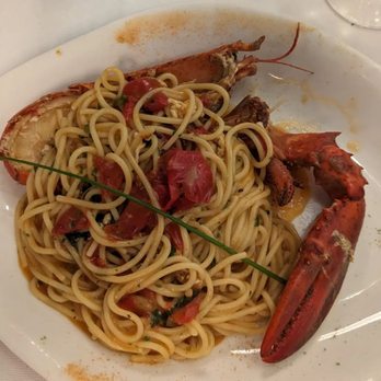 Osteria Mamma Rosa - Pasta with lobster...so good! - Italian Near Me - Milan, Michigan
