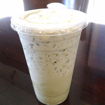 Painted Dough - Iced Matcha Latte - Donuts Near Me - Chino, California