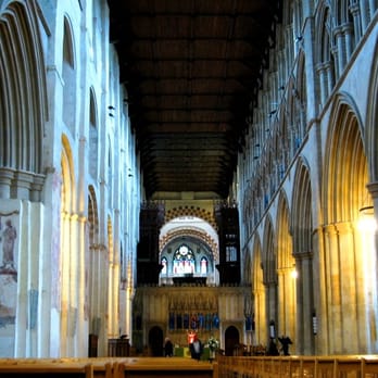 St Alban's Cathedral & Abbey - Nave - looking east. - Churches Near Me - St. Albans, HRT