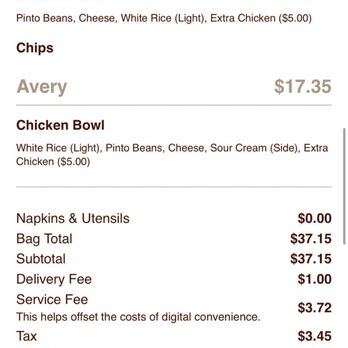 Chipotle Mexican Grill - Proof of chipotle order - Mexican Near Me - Flower Mound, Texas Chipotle Mexican Grill - Proof of chipotle order - Mexican Near Me - Flower Mound, Texas