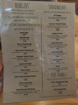 Menu photo 8 BridgeTender Tavern Tahoe City, CA Menu photo 8 BridgeTender Tavern Tahoe City, CA