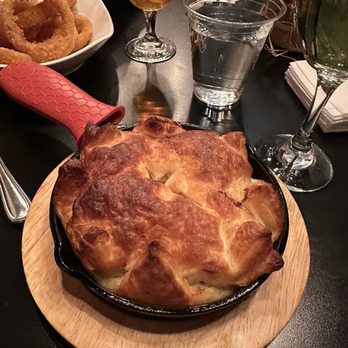 OurHouseKC - Chicken pot pie. Onion rings. - Gastropubs Near Me - Kansas City, Missouri