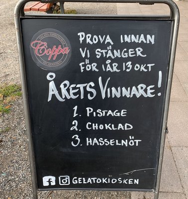 Menu photo 4 Gelatokiosken Stockholm, AB