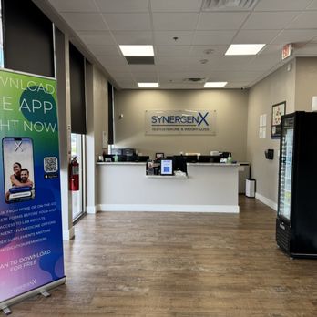 SynergenX Webster | Hormone Health & TRT Clinic - Front desk - Medical Centers Near Me - Webster, Texas SynergenX Webster | Hormone Health & TRT Clinic - Front desk - Medical Centers Near Me - Webster, Texas