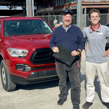 Daytona Toyota - This is me, Michael Mullen with my Toyota Sales Rep. and new friend, Chandler Williams - Car Dealers Near Me - Daytona Beach, Florida Daytona Toyota - This is me, Michael Mullen with my Toyota Sales Rep. and new friend, Chandler Williams - Car Dealers Near Me - Daytona Beach, Florida