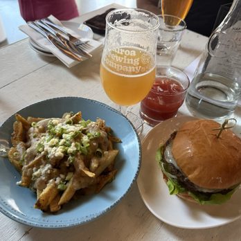 Kairoa Brewing Company - Duck confit gravy fries, classic burger & mini spritz blood moon - Brewpubs Near Me - San Diego, California Kairoa Brewing Company - Duck confit gravy fries, classic burger & mini spritz blood moon - Brewpubs Near Me - San Diego, California